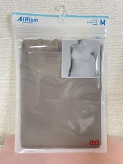 ユニクロ エアリズム キャミソール M ベージュのサムネイル
