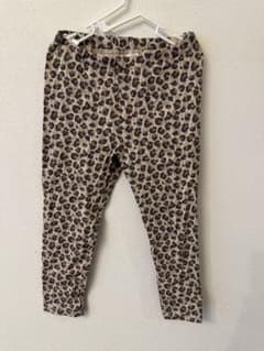 H&M レオパード柄 レギンス 95cm-100cmのサムネイル