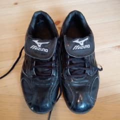 Mizuno ブラック スパイクシューズ24cmのサムネイル