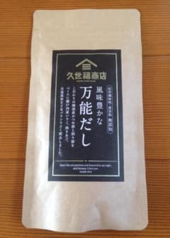 久世福商店　風味豊かな　万能だし　４０ｇ入りのサムネイル