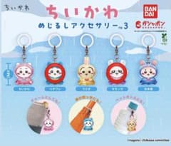 ちいかわ めじるしアクセサリー3 2点セット モモンガ ハチワレ - 3