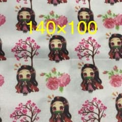 鬼滅の刃生地！140×100 ２つセットのサムネイル