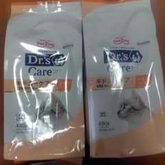 Dr's Care キドニーケア 猫用 チキンテイスト 480g×4袋セット Dr's Care 猫用 キドニーケア チキンテイスト 480g ✕3袋 - メルカリ
