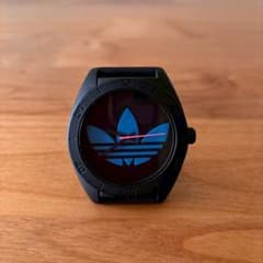【故障の可能性あり】Adidas アディダス 腕時計 ブラック ブルーのサムネイル