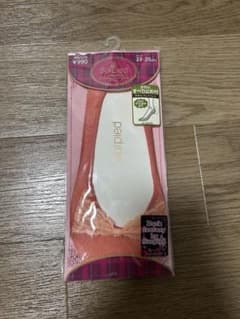 Surpied レディース フットカバー レース付き ピンク