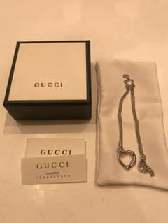 GUCCI ネックレス ハート 新品未使用のサムネイル