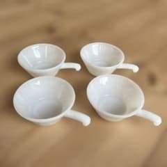 ファイヤーキング ワンハンドルキャセロール ホワイト 4個セット