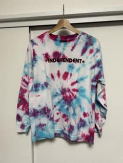INDEPENDENT タイダイ カットソー ロンt tシャツ NHSタグ - メルカリ