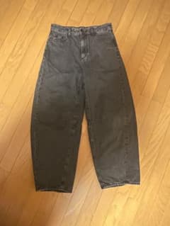 GU パレルレッグジーンズ ダークグレー 71.0〜75.0cmのサムネイル