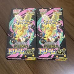 ポケモンカードゲーム MEGAドリームex 2BOX - メルカリ