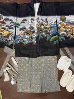 七五三　男の子　5歳　袴セットのサムネイル