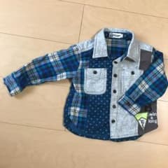 【あゆむ様専用】KP Boy チェックシャツ 90のサムネイル