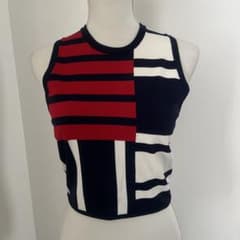 Tommy Hilfiger x Gigi Hadid ニットクロップトップM