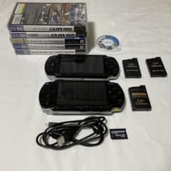 ゲームキューブ 本体+PSP 本体 2 個 セット バッテリーなし ジャンク PSP 本体 2台 ジャンク品+ゲームソフト&バッテリー付き - メルカリ