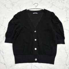 極美品 セオリーリュクス 25SS LUTON KELSEYカーディガン 黒40 - メルカリ
