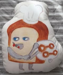 パンどろぼう ダイカットクッションのサムネイル