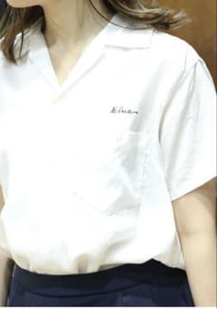 マディソンブルー BOWLING SHIRT オープンカラーシャツ 刺繍 マディソンブルー BOWLING SHIRT オープンカラーシャツ 刺繍 ロゴ