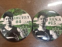 レバンガ北海道 缶バッジ 2個セットのサムネイル