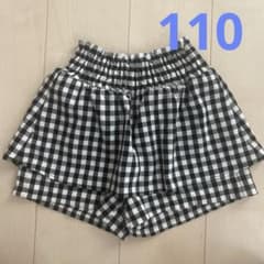 チェック柄パンツ　110のサムネイル