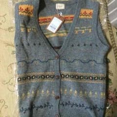 ungrid ビンテージニットベスト♡新品未使用タグ付き♡のサムネイル