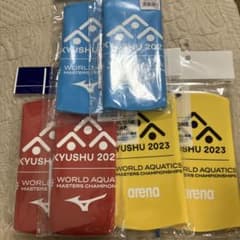 記念品　水泳　競泳用　シリコンキャップ　九州にて開催された世界水泳2023のサムネイル