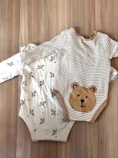 gap baby ロンパース2枚セット くまちゃんのサムネイル