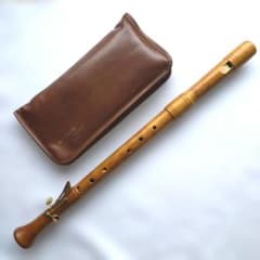 美品】ZEN-ON テナーリコーダー 木製 メイプル ケース・歌口調整券付
