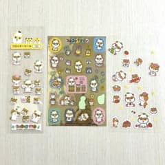 サンリオ コロコロクリリン シール フロッキーシール 3枚 平成レトロ