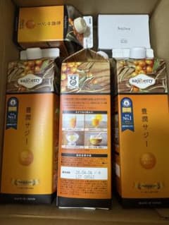 sajiberry 豊潤サジー1000ml3本セット+300ml1本&ボディ石鹸