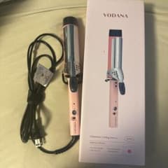 VODANA カールヘアアイロン ピンクのサムネイル