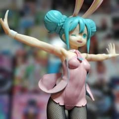 하츠네 미쿠 BiCute Bunnies Figure 윙크 버전