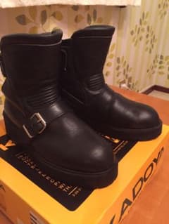 KADOYA ブラックアンクル 厚底26cmのサムネイル