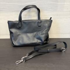 ZARA 2way ショルダーバッグ ブラックのサムネイル