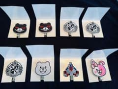 ダンガンロンパ 刺繍前髪クリップ 8点セット - 2