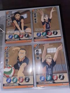 ハイキューバボカカード第3.4.6弾のサムネイル