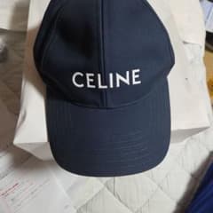CELINE ベースボールキャップ ネイビー Lサイズ新品のサムネイル