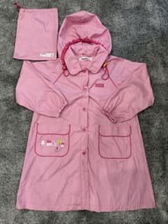 ファミリア　レインコート　110 新品 familiar ファミリア 女の子 レインコート 110 巾着付き - メルカリ