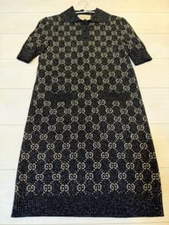 GUCCI GG柄 ニットワンピース 半袖のサムネイル