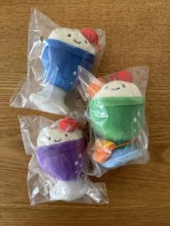 【にっこりーノ クリームソーダ　ぬいぐるみ】３点セット