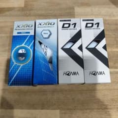 ゴルフボール　XXIO【非売品】HONMA D1 【おまけ】の計4スリーブセットのサムネイル