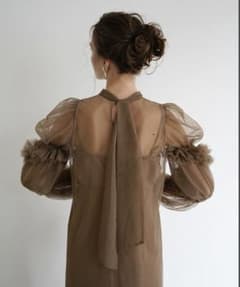 acka 2024 tulle sheer one-pieceのサムネイル