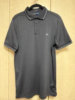 J.Lindeberg ブラック 半袖　メンズ　ゴルフシャツ 値下げ！のサムネイル