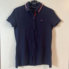 TOMMY HILFIGER ポロシャツ 半袖 ネイビー Mのサムネイル