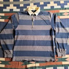 Vintage adidas ラガーシャツ 長袖ポロシャツ グランジ - メルカリ