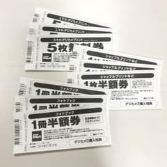 カメラのキタムラ  フォトブック1冊半額券 3枚 その他のサムネイル