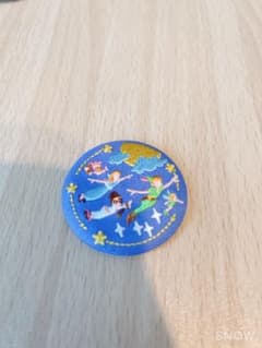 ディズニー刺繍缶バッチ　ピーターパンのサムネイル