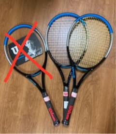 テニスラケット　ウィルソンウルトラ100S 二本セットのサムネイル