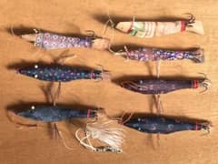 餌木 ハンドメイド 7本 ジャンク 手作り - メルカリ