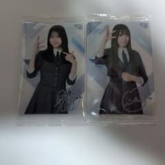 日向坂46チョコクランチ 上村ひなの　坂井新奈プラカード 2枚セット