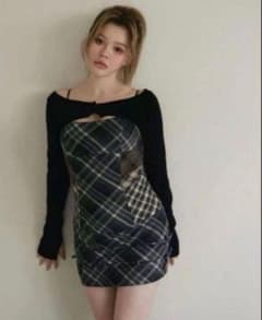ANDMARY Aine set mini dress gray S - メルカリ